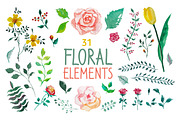 *Romantic floral *, a Decorative Illustration by OlgaAlekseenko (Thumbnail 5 of 5)