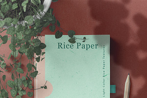 40 Light Color Rice Paper Textures