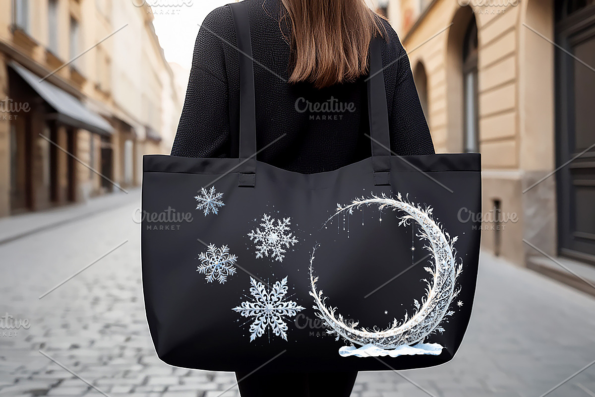 Christmas Snowflake Clipart - 30 png, a Seasonal Illustration by GalaDesign03 (Photo 6 of 7)