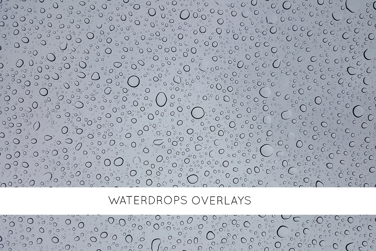 Waterdrops overlays, an Object Graphic by ArtuscoDesign (Photo 1 of 3)