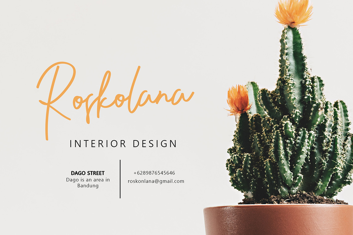 Maristella Signature Font preview 3