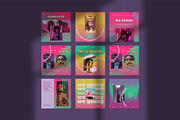 Retronoise Instagram Templates, a Social Media Template by Azruca (Thumbnail 2 of 9)