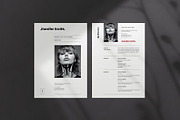 Resume Template/CV Template, a Resume Template by Symie Design (Thumbnail 1 of 4)