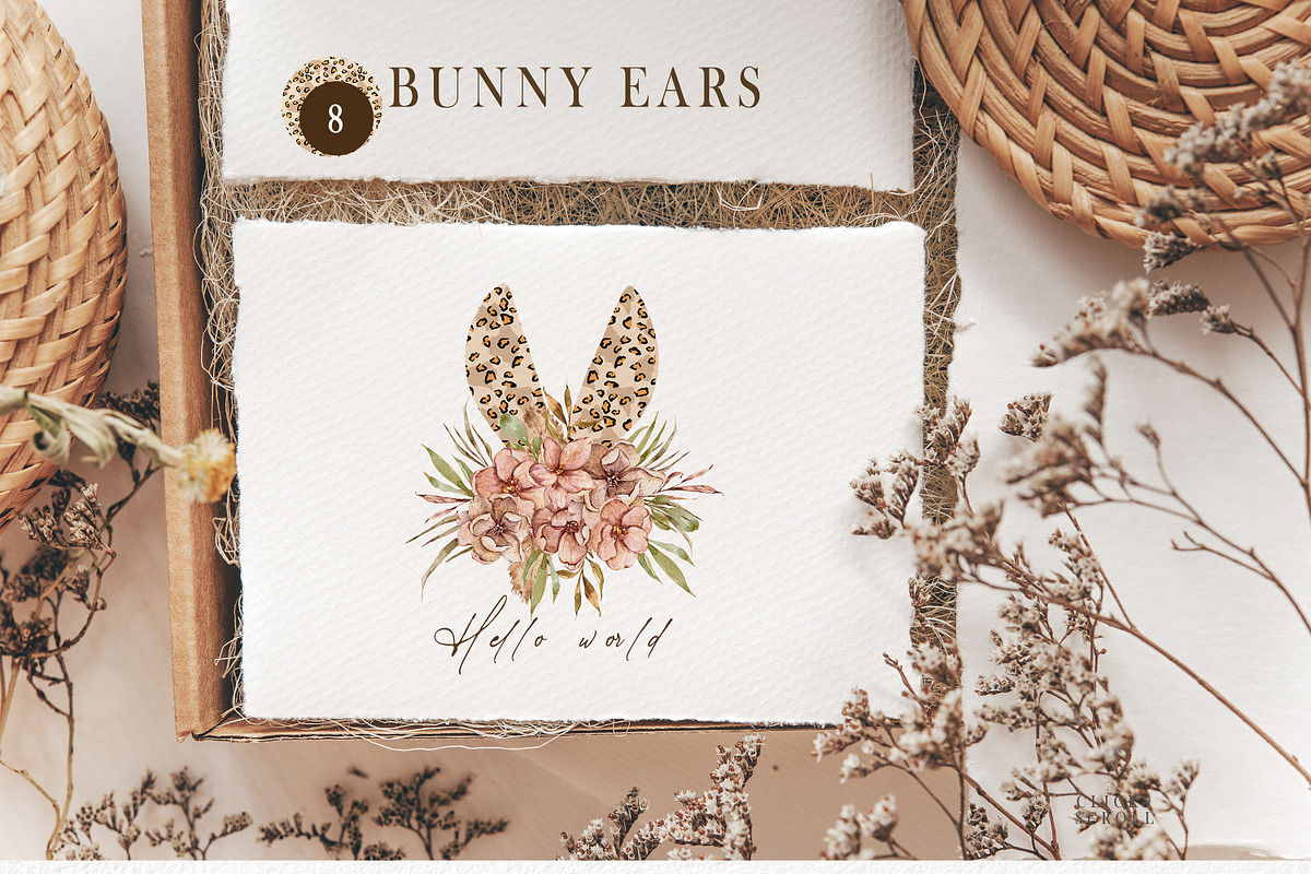 Kids Leopard Bunny collection, an Animal Illustration by Tiana Geo (Photo 2 of 14)