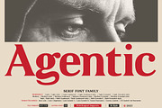 Agentic - Serif font family, a Serif Font by Artistic & Unique (Thumbnail 2 of 13)
