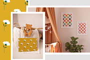 Retro Floral Groovy Vintage Patterns, a Pattern Graphic by Sofico (Thumbnail 8 of 15)
