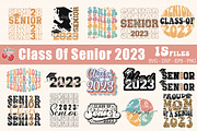 Class Of Senior 2023 SVG Bundle, a Graphic by Cherry.designs (Thumbnail 1 of 7)