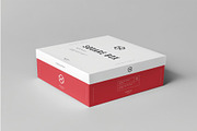 Square Shoe Box Mock-up, a Product Mockup by zippypixelstudio (Thumbnail 4 of 7)