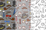 Gentlemen, a Pattern Graphic by merion_merion (Thumbnail 3 of 4)
