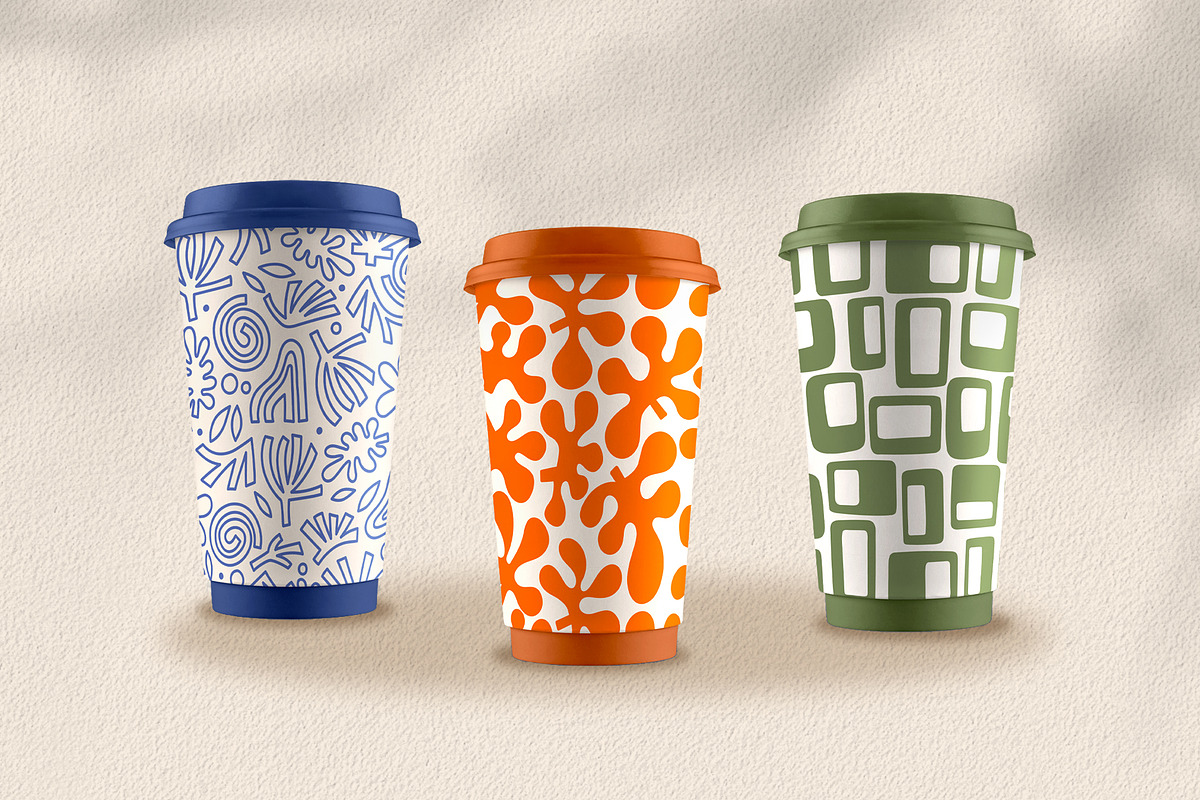 Minimalist modern pattern collection, a Pattern Graphic by rosypatterns (Photo 10 of 11)