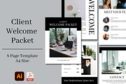 Client Welcome Packet Template, a Stationery Template by Visual Designs (Thumbnail 1 of 2)