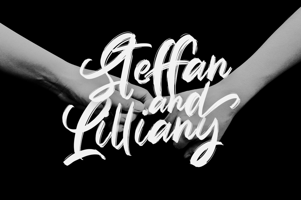 Anttisol - Handwritten Brush Font preview 5