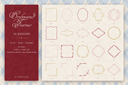 Embossed Frames and Gold Foil Tags, an Object Graphic by Anzhelika (Thumbnail 9 of 10)