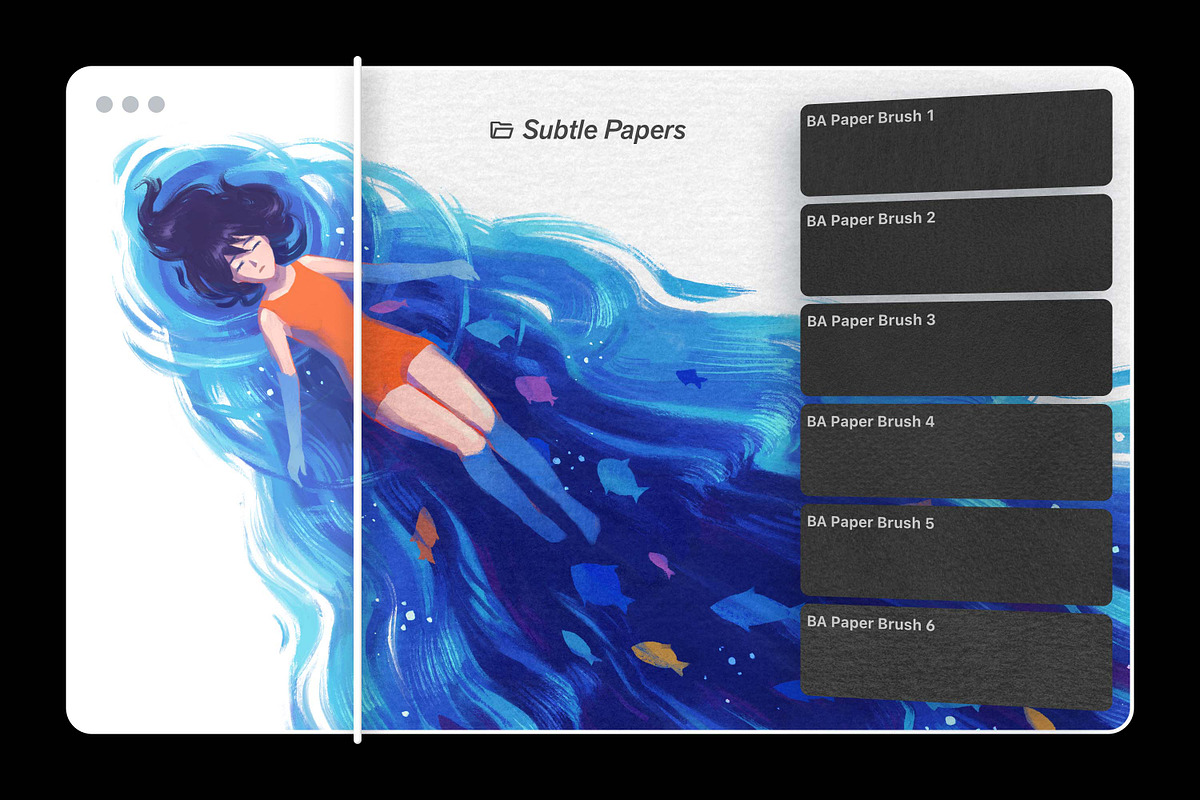 Procreate Paper Texture Brushes, a Brush Add-On by brushapes.com (Photo 3 of 12)