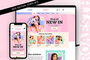 Pink Retro Y2K Wix Store, a Wix Template by Template Twist Shop (Thumbnail 1 of 10)