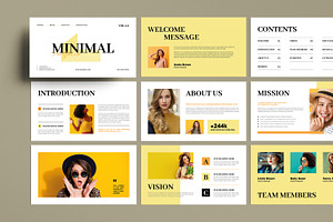 Fashion Portfolio Presentation, a Presentation Template by MightyDesign
