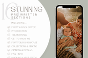 GOLD Family Photography Canva Guide, a Magazine Template by Signature Edits (Thumbnail 5 of 11)