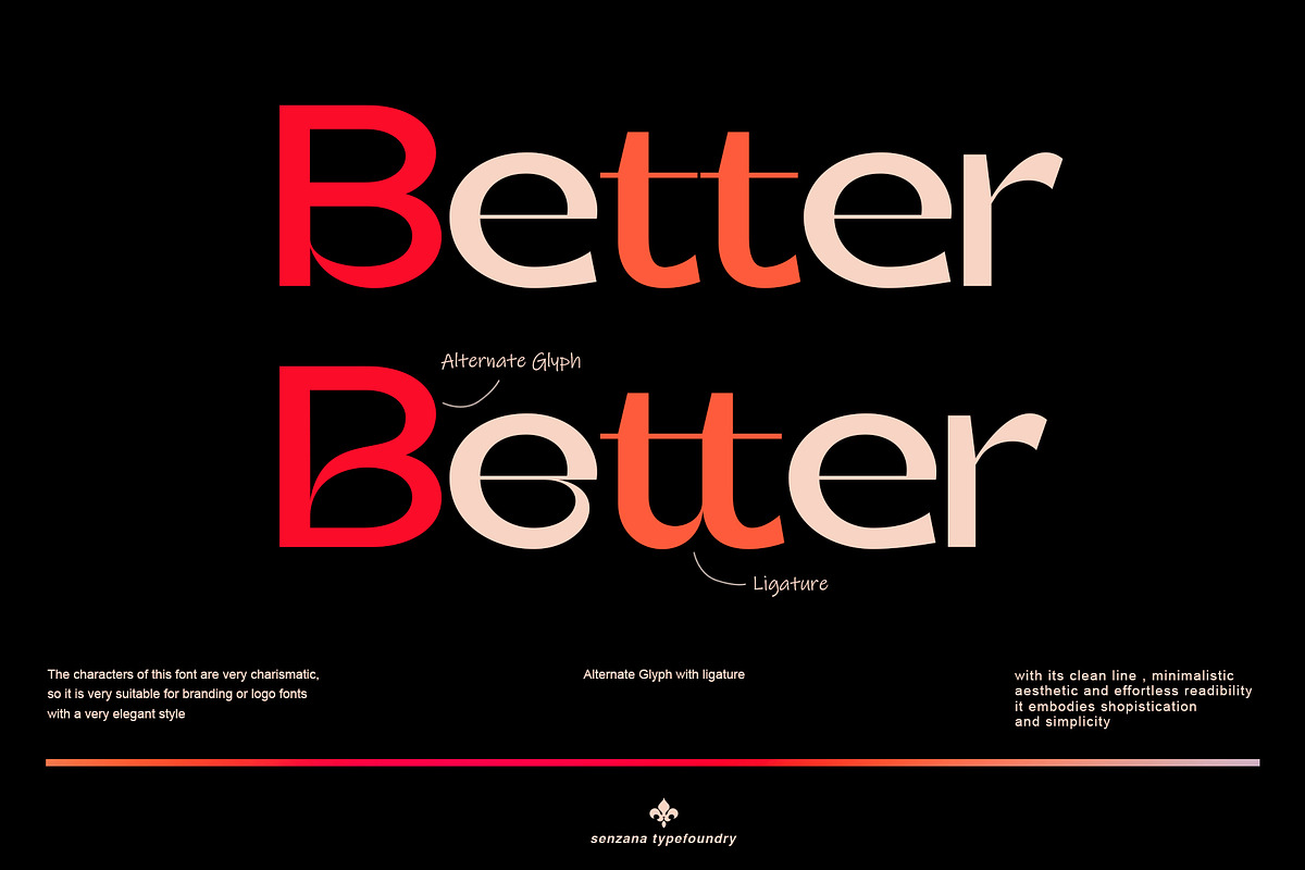 Glave, a Sans Serif Font by senzana (Photo 8 of 10)