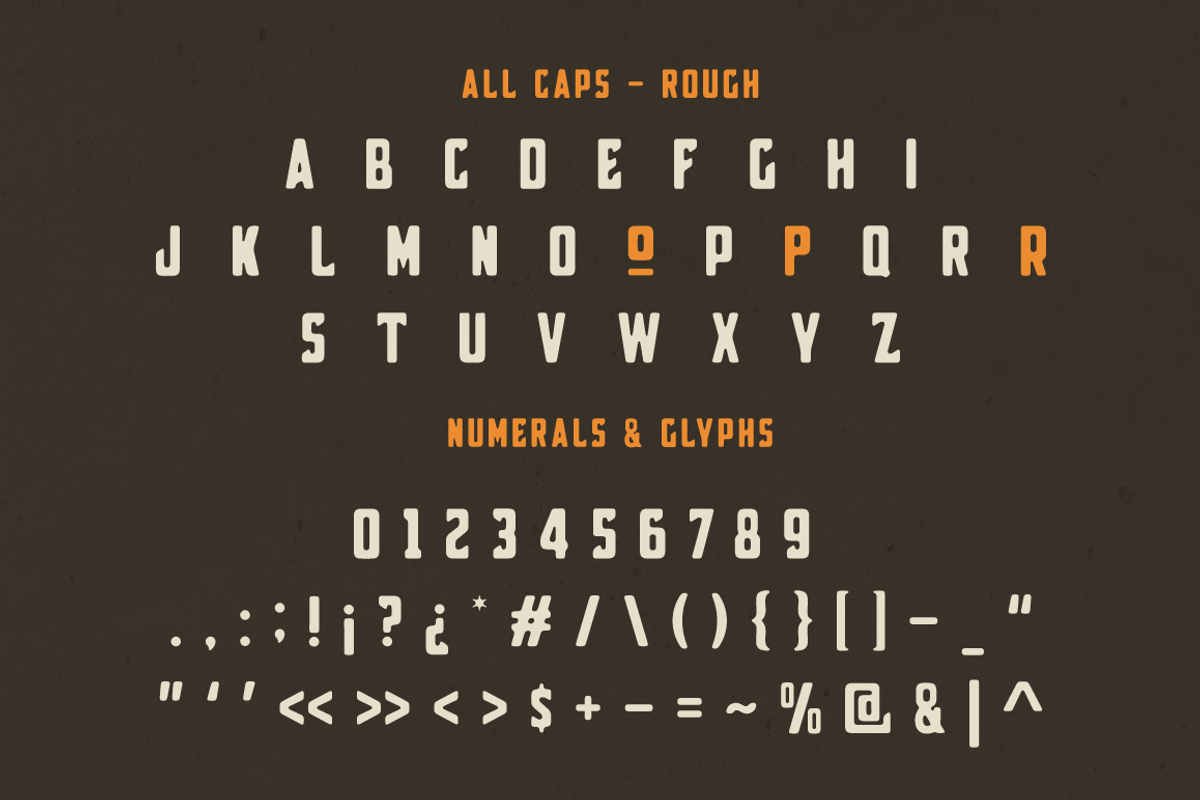 Broscoi - Vintage Font Family preview 4