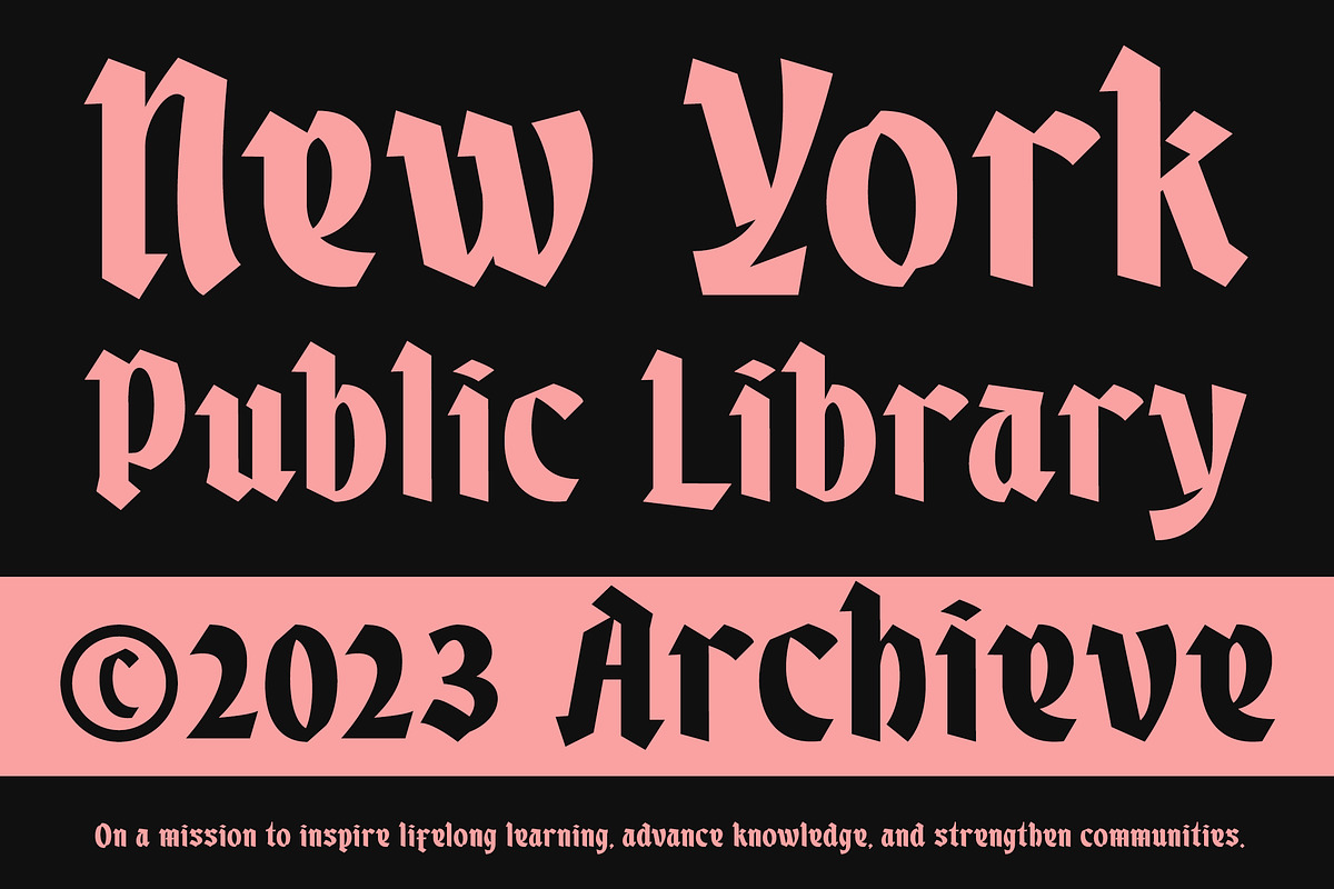 The Bullova Blackletter Fonts, a Blackletter Font by Angin Studio (Photo 5 of 18)