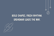 Erehemar Thin Bold Font, a Sans Serif Font by Cosy Fox (Thumbnail 4 of 6)