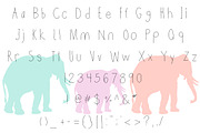 Little Sparrow Font, a Sans Serif Font by Maybe Sparrow Designs (Thumbnail 2 of 2)