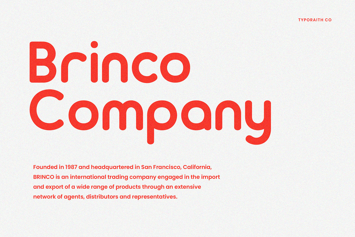 Lurelo | A Modern Logo Font, a Sans Serif Font by Typoraith Co (Photo 2 of 8)