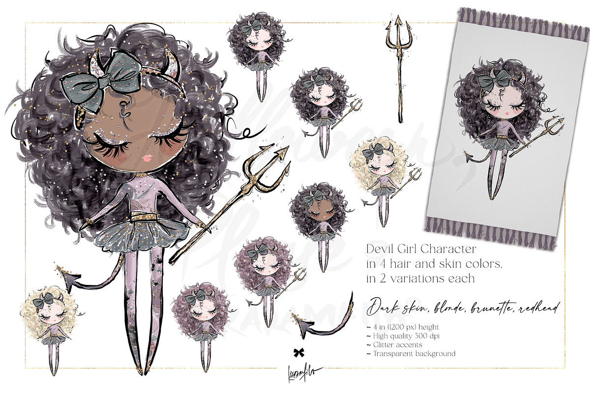 Cute Halloween Zombies Mega Bundle, a Seasonal Illustration by KaramfilaS (Photo 4 of 15)