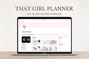 Notion Life Planner, Notion Template, an App Template by TheBohoFactory (Thumbnail 1 of 10)