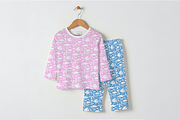 Fish & Ditsy Floral Seamless Pattern, a Pattern Graphic by Little Creative Scribbles (Thumbnail 2 of 7)