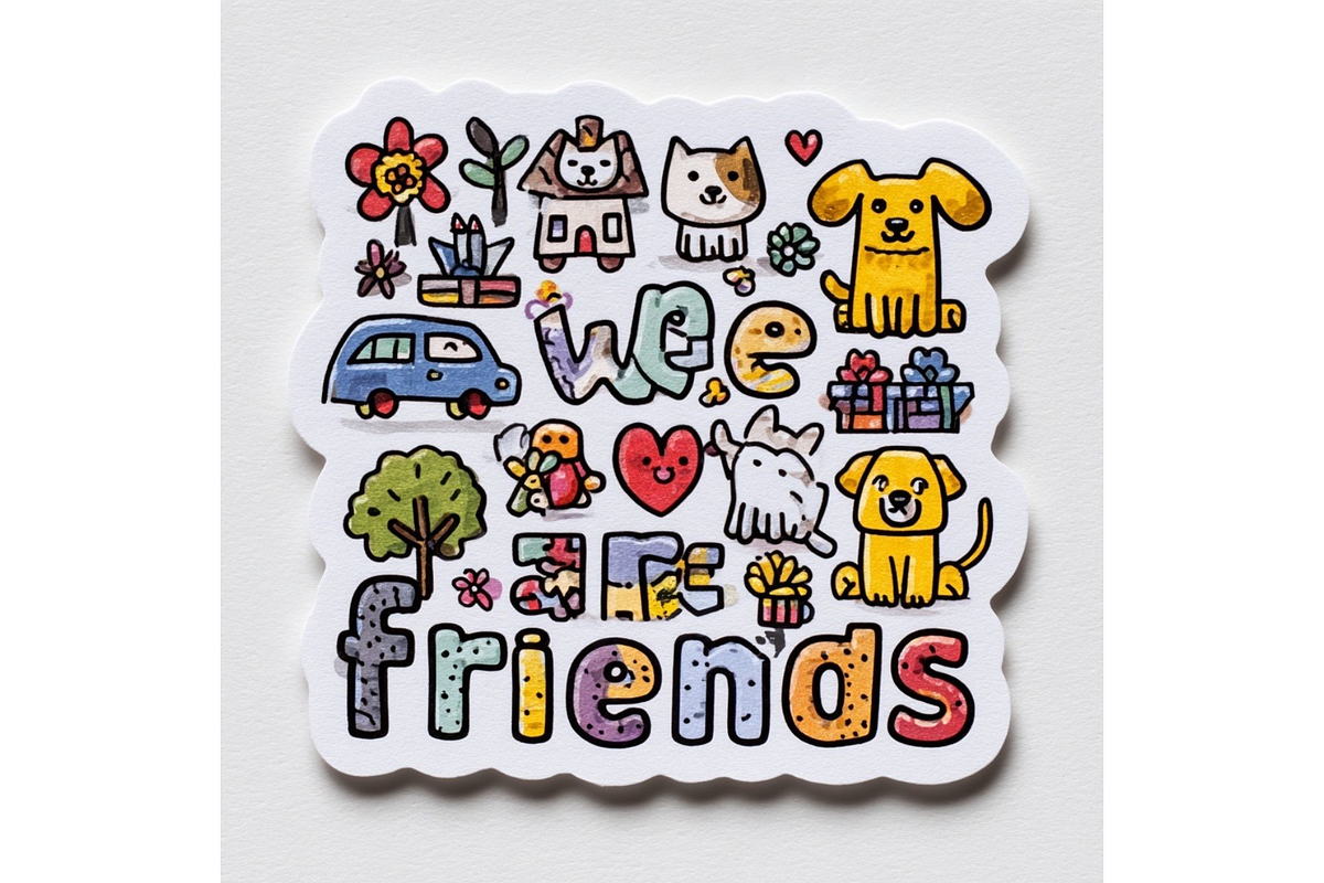 Prompt Funny Quotes Stickers, a Decorative Illustration by Creative design (Photo 6 of 7)