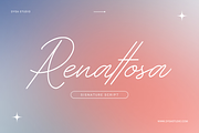 Renattosa, a Script Font by DYSA Studio (Thumbnail 1 of 15)