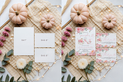 Soft Pink Autumn Floral Card Mockup, a Product Mockup by TatiMockup (Thumbnail 2 of 3)