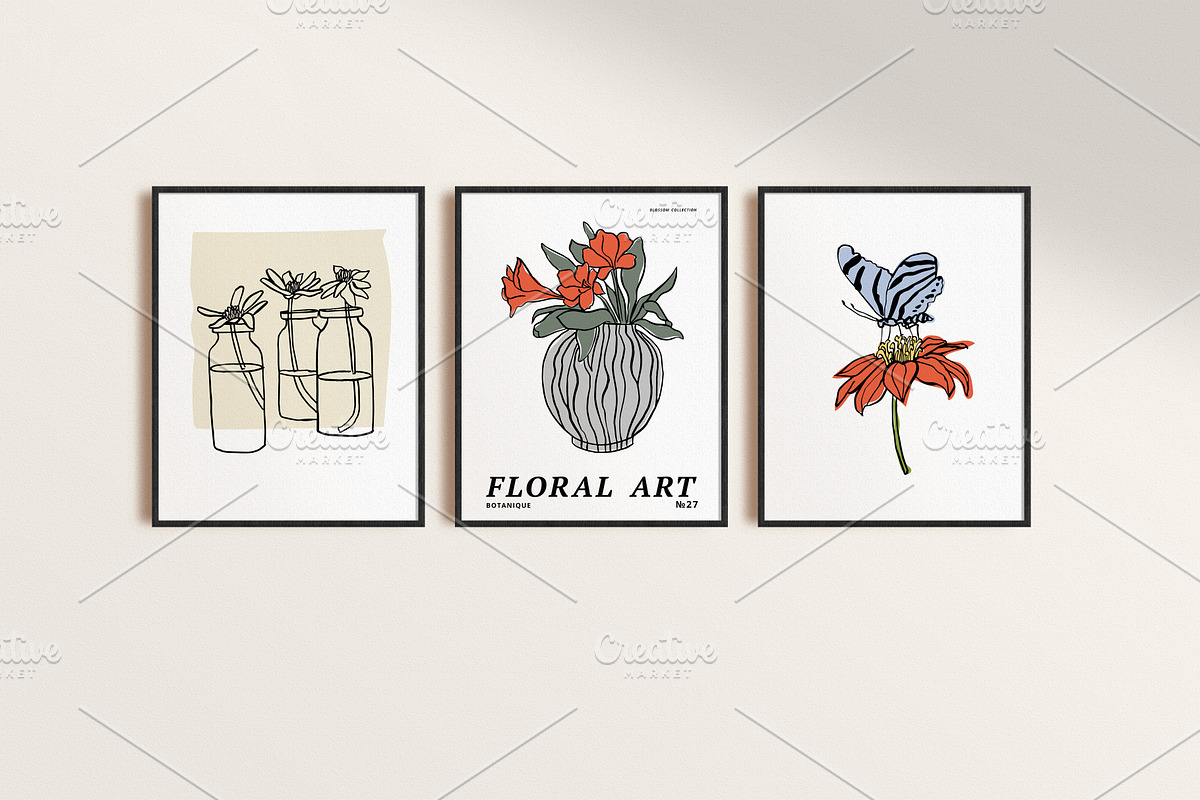 Art posters. Blossom collection, a Poster Template by oxygen_8 (Photo 5 of 10)