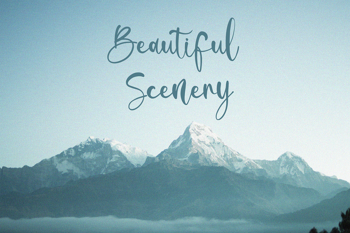 Millea Dilane Script Font, a Script Font by NTC Graphic (Photo 2 of 7)