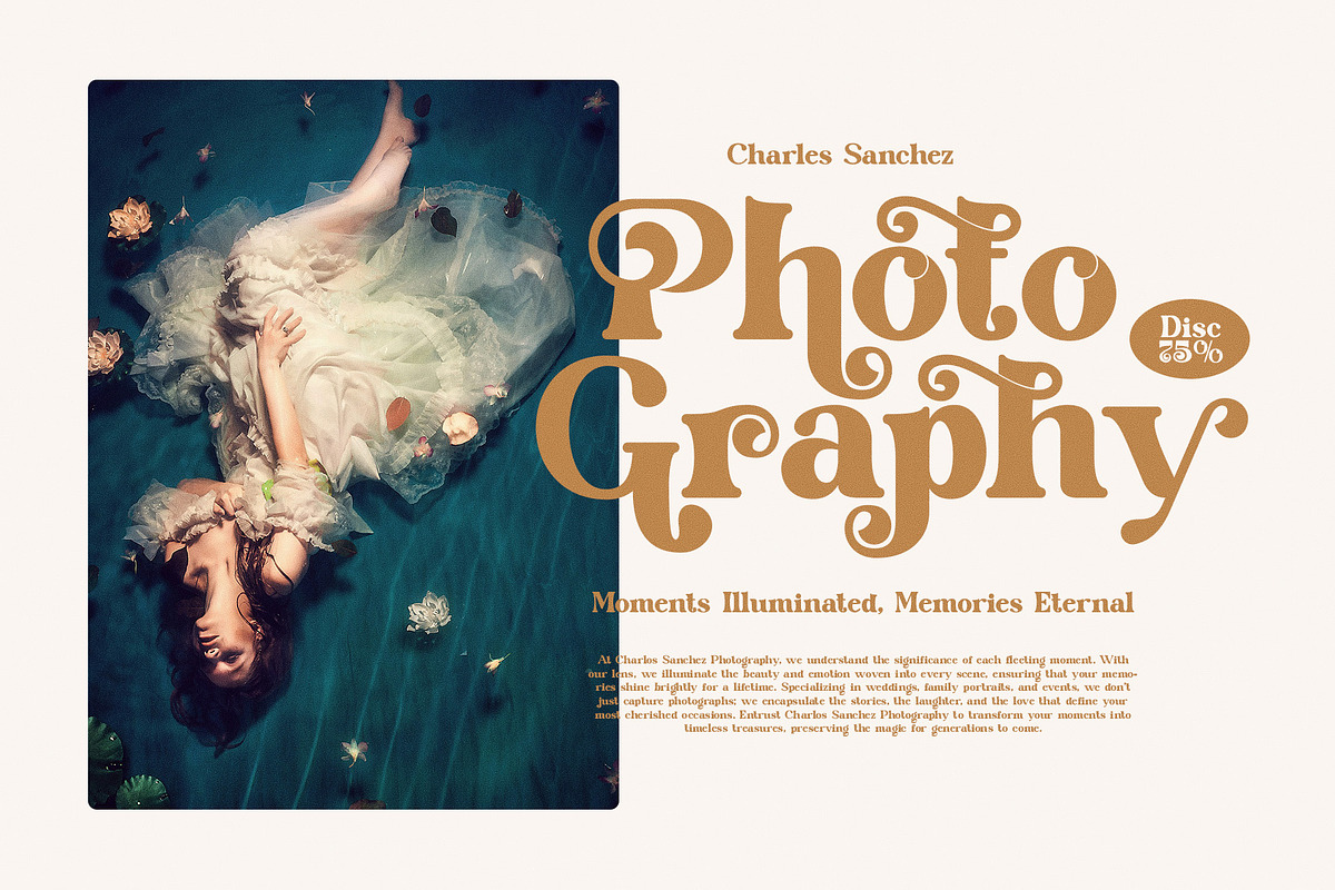 Catie Sidon Elegant Serif Font, a Serif Font by Perfectype (Photo 7 of 8)