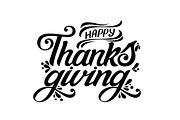Happy Thanksgiving Logotype, a Branding & Logo Template by Anna's Lettering (Thumbnail 2 of 4)