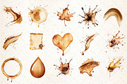 Coffee Stains Clipart, an Illustration by Rose Art (Thumbnail 2 of 7)