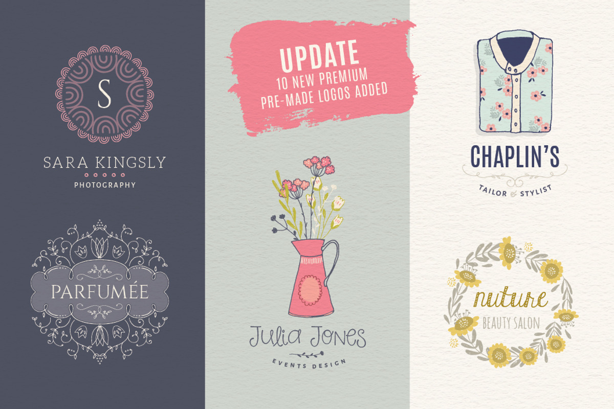 Essential Branding & Identity kit, a Branding & Logo Template by Lisa Glanz (Photo 7 of 13)