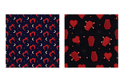 Vampire Gothic Romantic Halloween, a Pattern Graphic by Coco Bloom (Thumbnail 2 of 7)