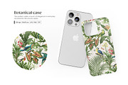 Vintage Wild Parrot Seamless Pattern, a Wallpaper Graphic by Yello_illustration (Thumbnail 7 of 14)