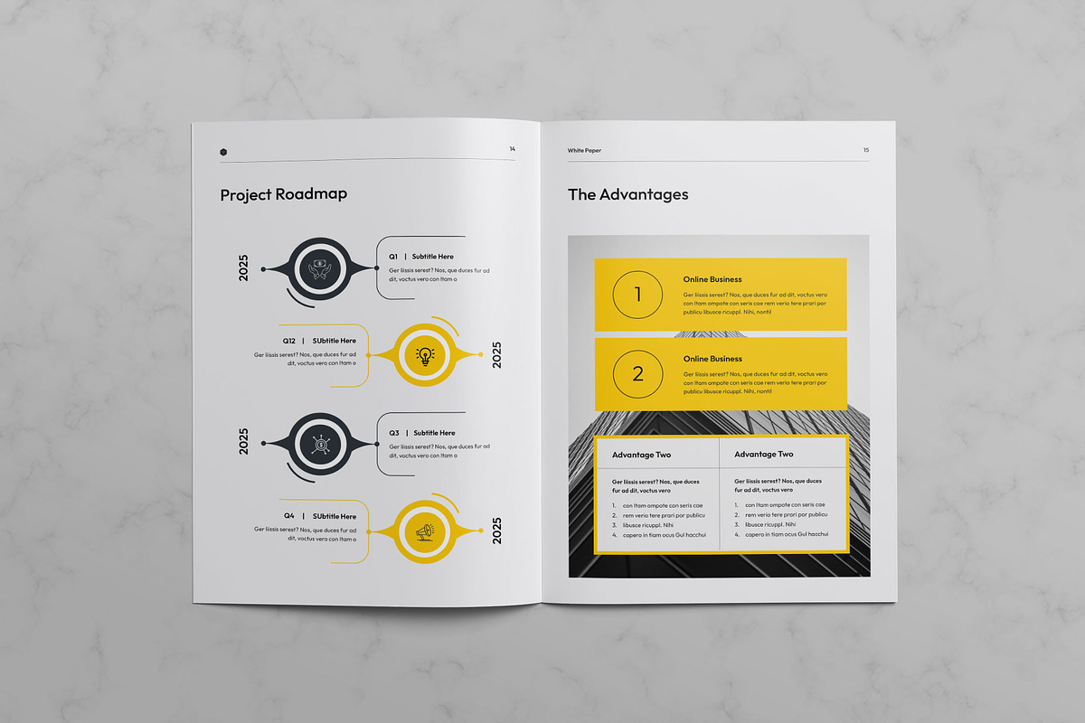 Business White Paper, a Brochure Template by KreateTribe (Photo 5 of 10)