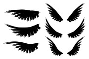 Bird wings collection., an Illustration by DeShoff Art (Thumbnail 1 of 2)