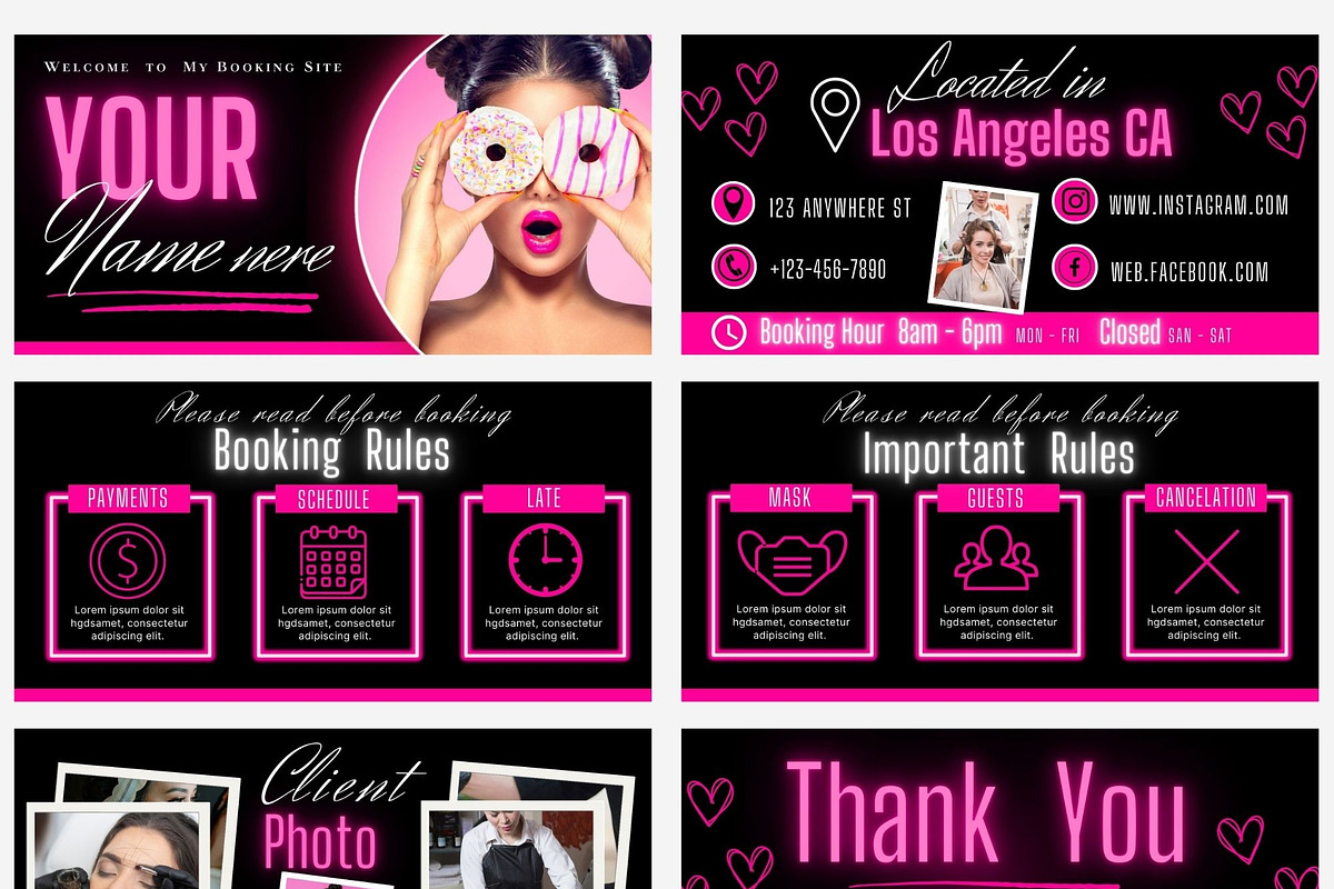 Acuity Scheduling Template, a Websites & App Template by TimCanvaTemplate (Photo 4 of 5)