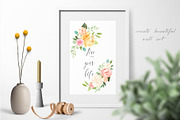 Watercolor Floral Set - Charming, an Illustration by Pixavics (Thumbnail 6 of 9)