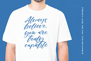 Ankara Stream Modern Handbrush Font, a Script Font by stylishtype.co (Thumbnail 14 of 20)