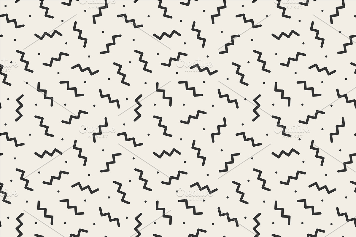 Trendy seamless retro patterns 80s, a Pattern Graphic by ExpressShop (Photo 7 of 13)