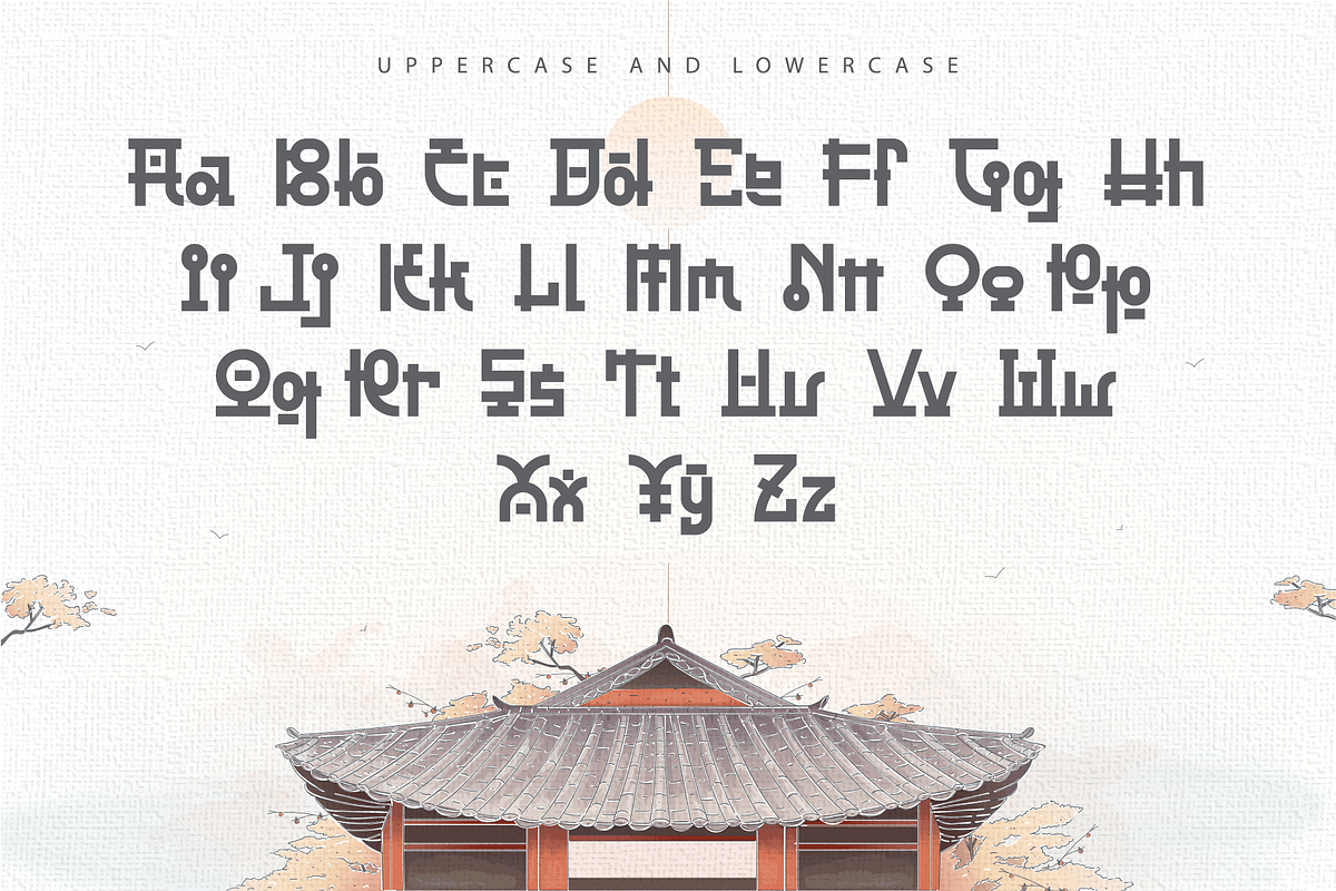 Seoul - Modern Korean Font, a Handwritten Font by overlaytemplates (Photo 4 of 6)