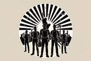 Nation Builder Silhouette Set, an Illustration by yasushie (Thumbnail 10 of 20)