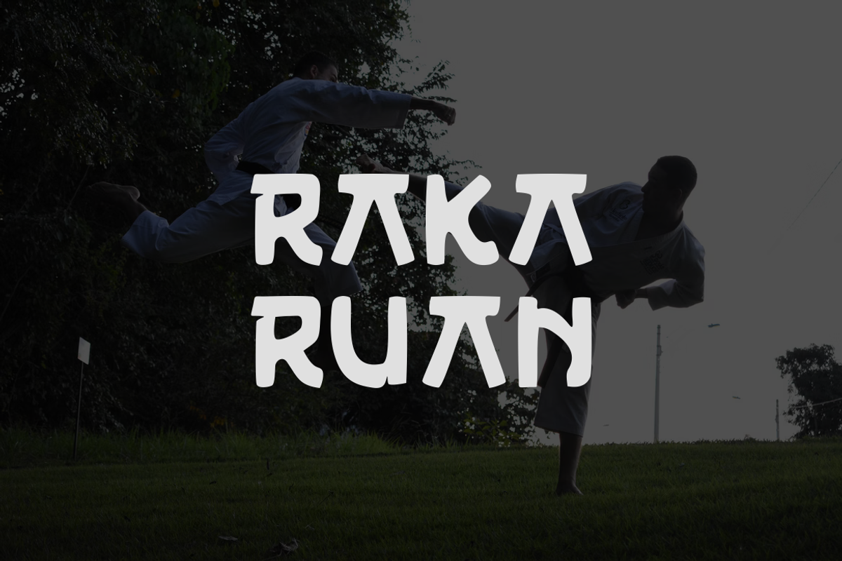 Daaf Ninja, a Serif Font by albert_kalingga (Photo 4 of 4)